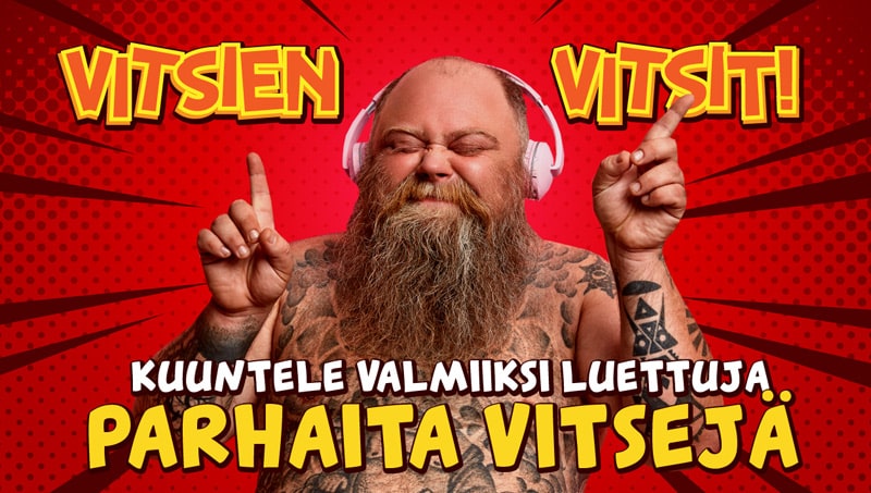 Kuuntele parhaimmat vitsit | VitsienVitsit.fi Kuuntele parhaimmat vitsit | VitsienVitsit.fi